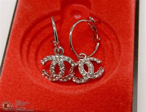 replica chanel earrings wholesale|chanel knockoff earrings.